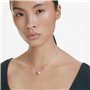 Swarovski Pendentif Bella V, Taille ronde, Vert, Placage de ton or