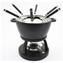 MÄSER 935482 Service à fondue en fonte pour 6 personnes Idéal pour fondue à la viande