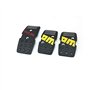 Couvre Pédale 3pcs Noir Racing Non-Slip manuel d'embrayage en métal de frein de voiture Accélérez Pédales