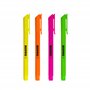 Kores - High Liner : Surligneurs Fins de Couleur Néon, Pointe Biseautée et Encre à Base d'Eau, Fournitures Scolaires et de Burea