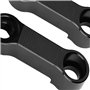 Rallonge de rétroviseur, 10 mm 8 mm Kit d'adaptateur de rétroviseur de moto Riser Mount Extender