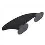 Kuuleyn Aileron de Suivi de Skeg de Kayak, aileron Central détachable, Points de Montage d'aileron intégrés Bassin Versant Noir 