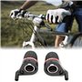 Kuuleyn Vélo de Montagne Speed Shifter Caoutchouc Shell Dérailleur Levier de Changement de Vitesse à Droite Poignée de vélo Twis