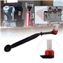 Brosse de broyeur à expresso, brosse de nettoyage de moulin à café, 2 en 1 brosse machine à café en nylon broyeur à expresso bro