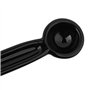 Brosse de broyeur à expresso, brosse de nettoyage de moulin à café, 2 en 1 brosse machine à café en nylon broyeur à expresso bro