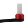 Brosse de broyeur à expresso, brosse de nettoyage de moulin à café, 2 en 1 brosse machine à café en nylon broyeur à expresso bro