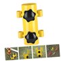 WENFEN Pince de Fixation de Support de Parasol, 2 pièces, fixateur de Poteau d'auvent, Accessoire de Baignoire Coupe-Vent, Chais