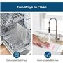 Déshydrateur alimentaire- Déshydrateur alimentaire, 9 plateaux en acier inoxydable, déshydrateurs for aliments et viandes séchée