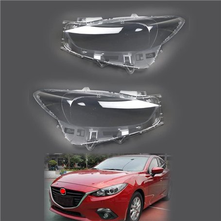 ADOPAC Voiture Phares Covers pour Mazda 3 Axela 2017-2019