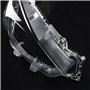 ADOPAC Voiture Phares Covers pour Mazda 3 Axela 2017-2019,Ombre Transparent Lampe Frontale Lampe Shell Ombre Étanche Feu Ampoule