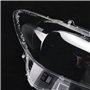 ADOPAC Voiture Phares Covers pour Mazda 3 Axela 2017-2019,Ombre Transparent Lampe Frontale Lampe Shell Ombre Étanche Feu Ampoule