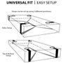 FH Sēxuēl séxy shóp Sangle Yoga Matériel Sport Facile à utiliser Accessoires Cóuple de Fitnes -D30Y8