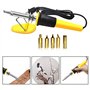 Kit De Pyrogravure Bois, Outil De Stylo Pyrogravure Kit De Combustion De Bois 220V 40W, Fer à Souder Electrique Kit De Stylo à B