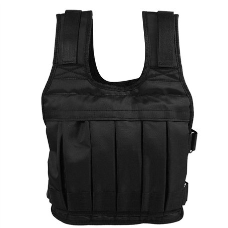 Aigid Gilet lesté，Veste de Musculation en Tissu Oxford Robuste de 50 kg pour Le Fitness