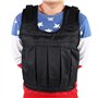 Aigid Gilet lesté，Veste de Musculation en Tissu Oxford Robuste de 50 kg pour Le Fitness