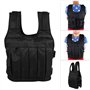 Aigid Gilet lesté，Veste de Musculation en Tissu Oxford Robuste de 50 kg pour Le Fitness
