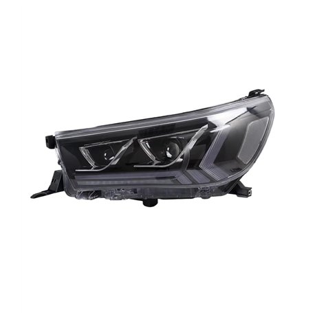 Voiture Ensemble De Phares pour Toyota pour Hilux 2015-2019 Voiture Style Voiture Phare Assemblage LED Lampe Frontale Voiture Tu
