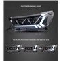 Voiture Ensemble De Phares pour Toyota pour Hilux 2015-2019 Voiture Style Voiture Phare Assemblage LED Lampe Frontale Voiture Tu