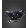 Voiture Ensemble De Phares pour Toyota pour Hilux 2015-2019 Voiture Style Voiture Phare Assemblage LED Lampe Frontale Voiture Tu