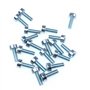 20 pièces M5x20 vis cannelée for Stihl oleo-mac Dolmar tronçonneuse débroussailleuse débroussailleuse coupe-bordure souffleur ta