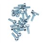 20 pièces M5x20 vis cannelée for Stihl oleo-mac Dolmar tronçonneuse débroussailleuse débroussailleuse coupe-bordure souffleur ta
