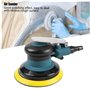 HTYBXM Ponceuse-polisseuse pneumatique 5 Pouces - Polissage pneumatique 0000 TR/Min - Clé Incluse