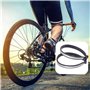 Kjzeex Lot de 2 pinces à pantalon réfléchissantes universelles pour cyclistes - Protection de pantalon de vélo pour pantalons, v