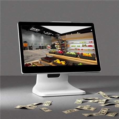 WEIMILOR Caisse enregistreuse à écran Tactile 15 Pouces