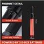 41cm Bâton de Trafic Lampe de Poche LED Baton Lumineux Fluorescent Lightstick Baguette Traf