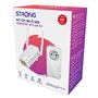 STRONG Pack de 2 Prises CPL 600 Mbps, Prise filtrée et Port Ethernet, Compatible boxs Internet, Idéal Multi TV, Streaming HD, Au