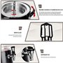 Fontaine à chocolat, distributeur de chocolat chaud commercial de 5 L, machine électrique de fabrication de boissons au chocolat