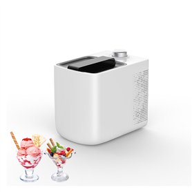 GRFIT Turbine a Glace Mini Machine à crème glacée Domestique