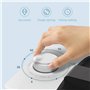 GRFIT Turbine a Glace Mini Machine à crème glacée Domestique, Petite Machine Automatique à crème glacée au Yaourt Fait Maison, é