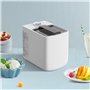 GRFIT Turbine a Glace Mini Machine à crème glacée Domestique, Petite Machine Automatique à crème glacée au Yaourt Fait Maison, é