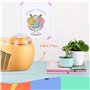 GRFIT Turbine a Glace 500 ML Mini Machine À Crème Glacée Maison Petite Maison Entièrement Automatique Crème Glacée Aux Fruits Ma