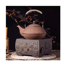 théière Old Rock Mud Rétro Électrique Poterie Poêle Intérieur Ménage En Céramique Thé Ensemble De Cuisson Eau Bouillante Eau Bou