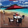 0m jardin de patio extérieur parasol parasol