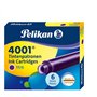 Pelikan 4001 TP/6 Lot de 4 boîtes de 6 stylos plume Violet