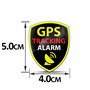 SkinoEu 2 x 3D Gel Autocollants Silicone Alarm GPS Voiture Moto Casque Vélo Fenêtre Porte Téléphone Ordinateur Tablette KS 119