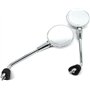 Retroviseur Moto Embout De Guidon For Vespa Primavera 4T-3V E2 E4 50 125 150 2T 4T 2013-2018 Miroirs moto Rearview Vue arrière A
