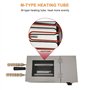 Machine à gâteaux cheminée électrique 1500 W - Four à gâteaux hongrois à 2 rouleaux, grille-pain professionnel, idéal pour les r