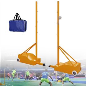 Poteaux de badminton pour jardin