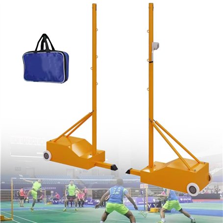 Poteaux de badminton pour jardin