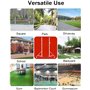 Poteaux de badminton pour jardin, support de badminton robuste avec filet pour intérieur ou extérieur, hauteur réglable, kit d'e