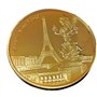 Pinicecore - Eiffel Collection Collection Gold Souvenirs Connexion Célèbre Collection Bâtiments Art Pièce Commémorative