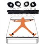LWAMJIE Šêxuéllé Nylon Provisions Couple Suspension B`D-S-M Peluche Mate de Jeu Poids Vêtements B'DS'M Kit Rôle-plḁy Jouet Set
