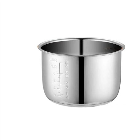 ZMLMAJJ 5L Autocuiseur Électrique Doublure Bols Intérieurs Multicuiseur Bol en Acier Inoxydable Pots Intérieurs for La Cuisson D