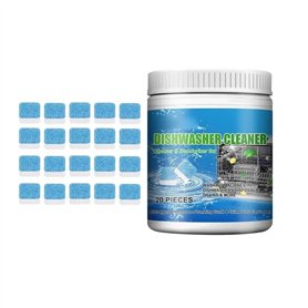 ZMLMAJJ 20pcs Eco-Friendly Dishwasher Cleaning Tablets