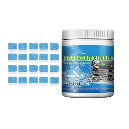 ZMLMAJJ 20pcs Eco-Friendly Dishwasher Cleaning Tablets