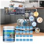 ZMLMAJJ 20pcs Eco-Friendly Dishwasher Cleaning Tablets, Remove Dish Grease and Dirt, Kitchen Machine Cleaner